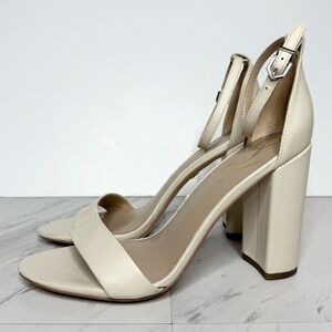 Sam Edelman Yaro Leather Block Heel Sandal 10M
